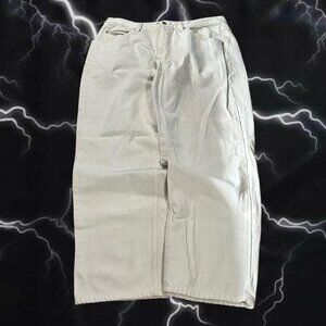 crazy 90s vintage baggy skater anchor blue jeans